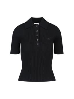 Courrèges Logo Polo Shirt