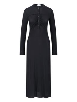 Alaïa Maxi Dress With Ruffles