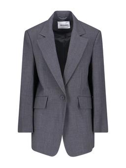 Low Classic Single-Breasted Wool Blazer