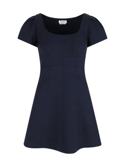 Alexander McQueen Wool And Silk Mini Dress