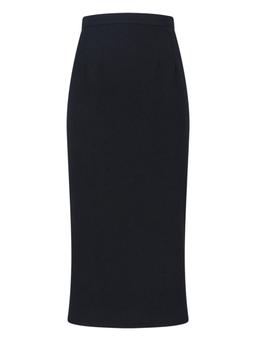 Dolce & Gabbana Virgin Wool Midi Skirt
