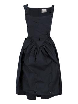 Vivienne Westwood Asymmetrical Midi Dress