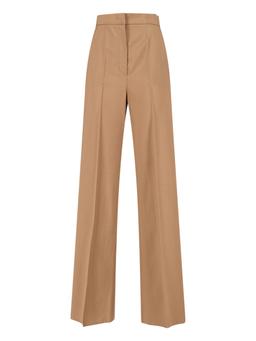 Max Mara Virgin Wool Pants 'Fernet'