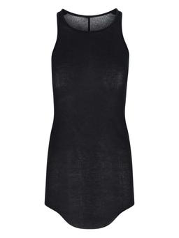 Rick Owens Viscose And Silk Tank Top