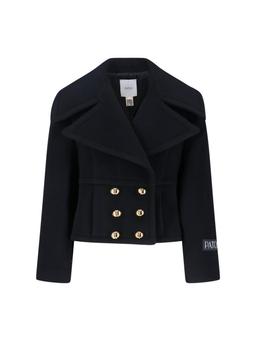 Patou Short Double-Breasted Coat