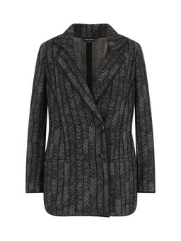 Giorgio Armani Double-Breasted Cashmere And Viscose Blazer