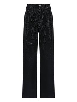 Golden Goose Rhinestone Straight Jeans