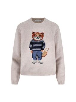 Maison Kitsuné 'Dressed Fox' Sweater