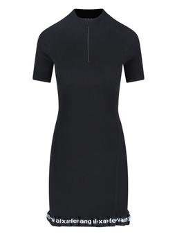 Alexander Wang Logo Midi Dress