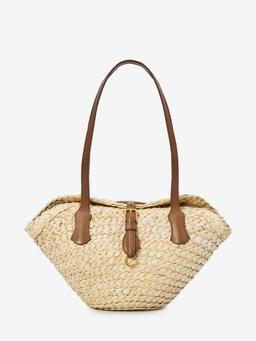 Capri coffa bag in straw