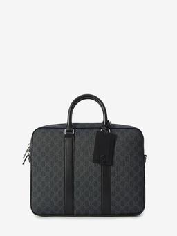 GG briefcase with shoulder strap