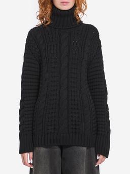 EE72 turtleneck sweater tricot