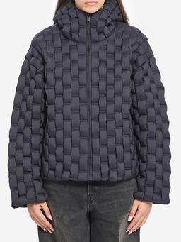 Nylon puffer jacket
