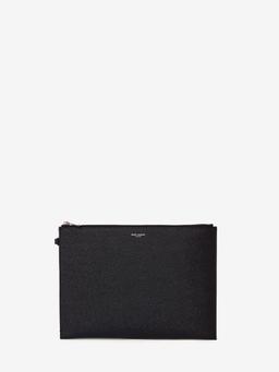 Leather tablet holder