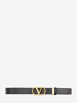 Reversible VLogo Signature belt