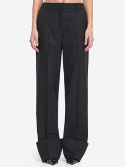 Virgin wool trousers
