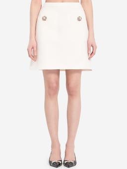 Crepe Couture mini skirt