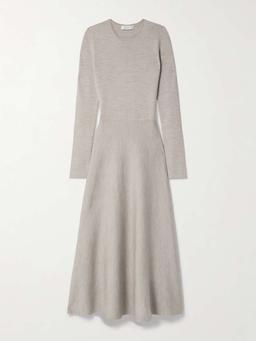 Tegea wool, cashmere and silk-blend midi dress