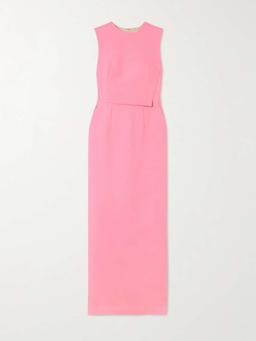 Juulia asymmetric crepe gown