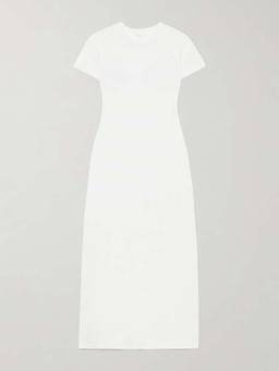 Laura recycled cotton-jersey maxi dress