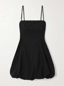 Lera cotton-poplin mini dress
