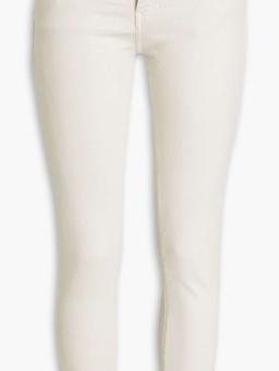 Alyson cropped mid-rise skinny jeans