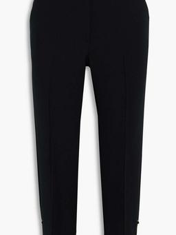Stretch-crepe tapered pants
