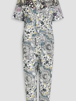 Udena printed cotton jumpsuit