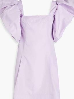 Convertible taffeta mini dress