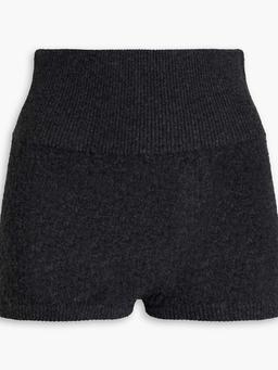 Nimes pointelle-knit cashmere shorts