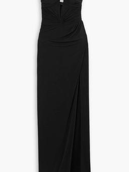 Caroline ruched jersey gown