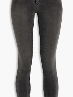 Alyson cropped low-rise skinny jeans