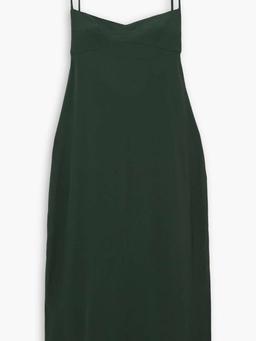 Monica woven midi dress