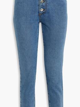 Nevy high-rise slim-leg jeans
