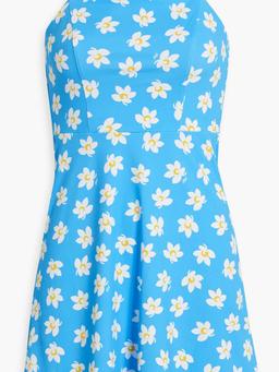 Nora floral-print stretch-jersey mini dress
