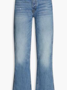 90s high-rise straight-leg jeans