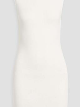 Barca cutout cotton-jersey mini dress