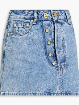 Denim mini skirt