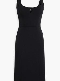 Wool-twill dress