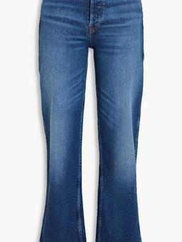 90s high-rise straight-leg jeans