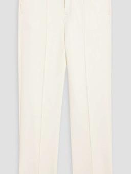 Page wool-blend straight-leg pants