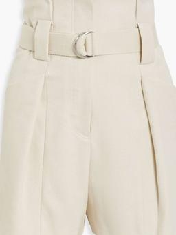 Mida belted woven shorts