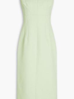 Ashie cloqué midi dress