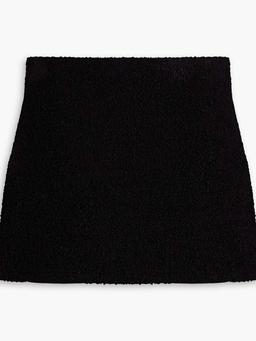 Bouclé mini skirt