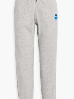Malonae cotton-blend fleece track pants