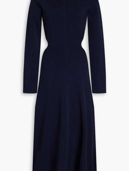 Anika cutout stretch-knit midi dress