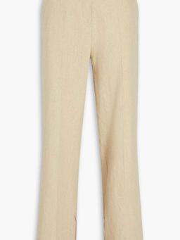 Astouin linen-canvas straight-leg pants
