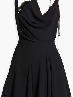Alzir embellished chiffon mini dress