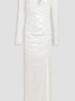 Stardust sequined tulle gown