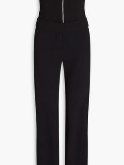 The Strapless crepe jumpsuit